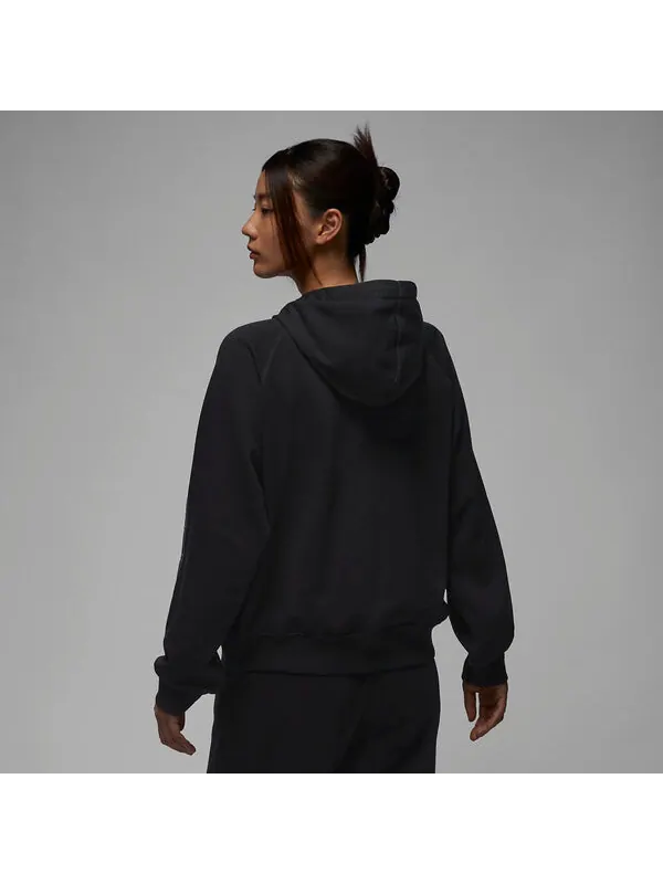 Толстовка Air Jordan Sport Graphic Fleece Hoodie Asia Sizing 'Black' — изображение 3 из 4, черный