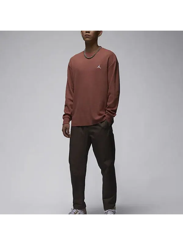 Свитера основные трикотажные топы Air Jordan — изображение 3 из 3, оранжевый/белый