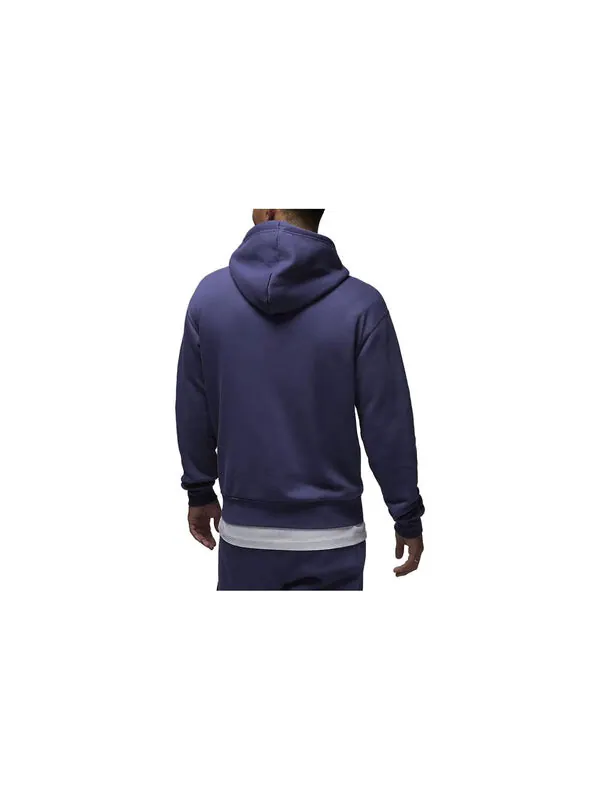 Толстовка Air Jordan Essentials Fleece Hoodie 'Purple' — изображение 4 из 4, фиолетовый
