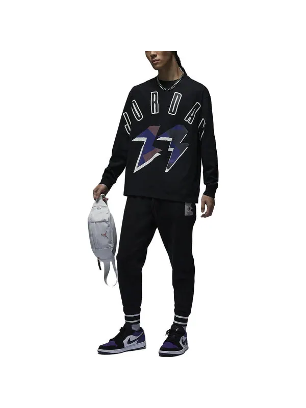 Штаны mvp спортивные штаны азиатские размеры Air Jordan — изображение 4 из 4, черный