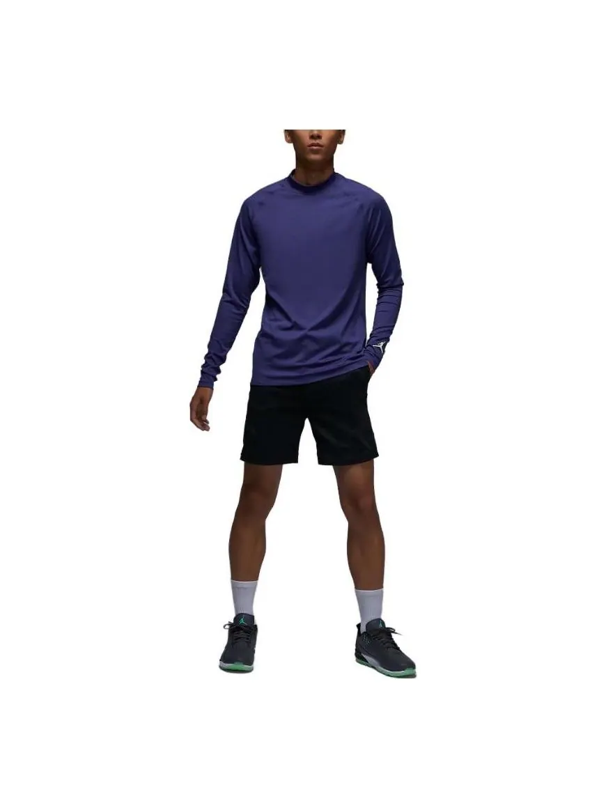 Спортивный топ JORDAN BRAND AS M J DF SPRT GLF LS TOP SKY J 'purple' FD8112-502 — изображение 1 из 2, фиолетовый