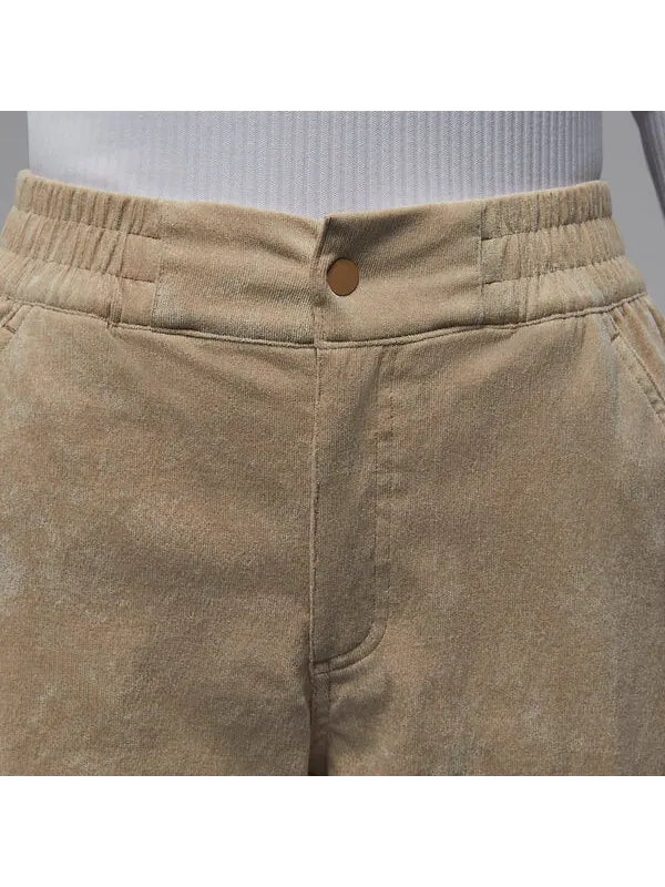 Брюки corduroy chicago pants 'tan' Air Jordan — изображение 2 из 4, бежевый