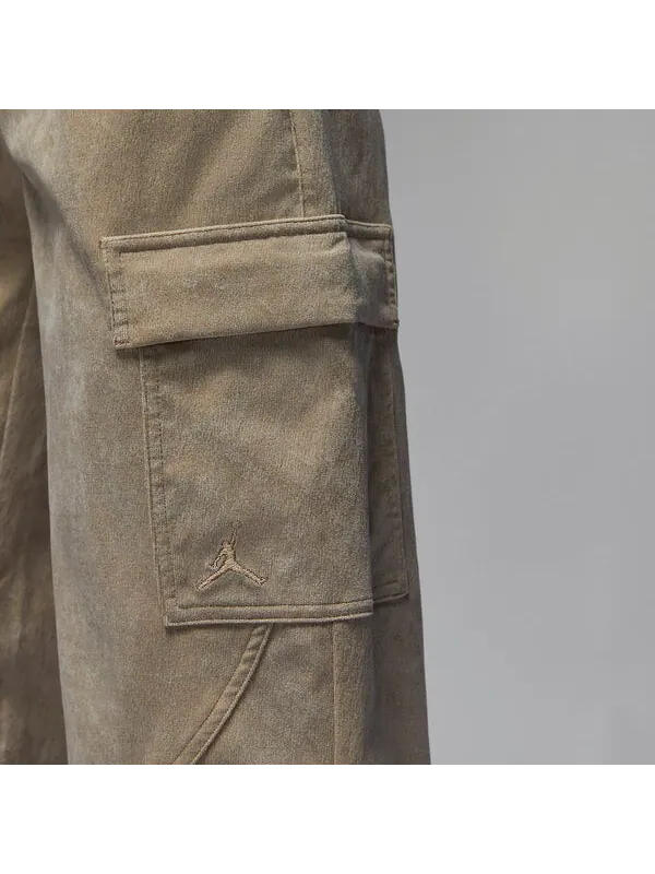 Брюки corduroy chicago pants 'tan' Air Jordan — изображение 4 из 4, бежевый