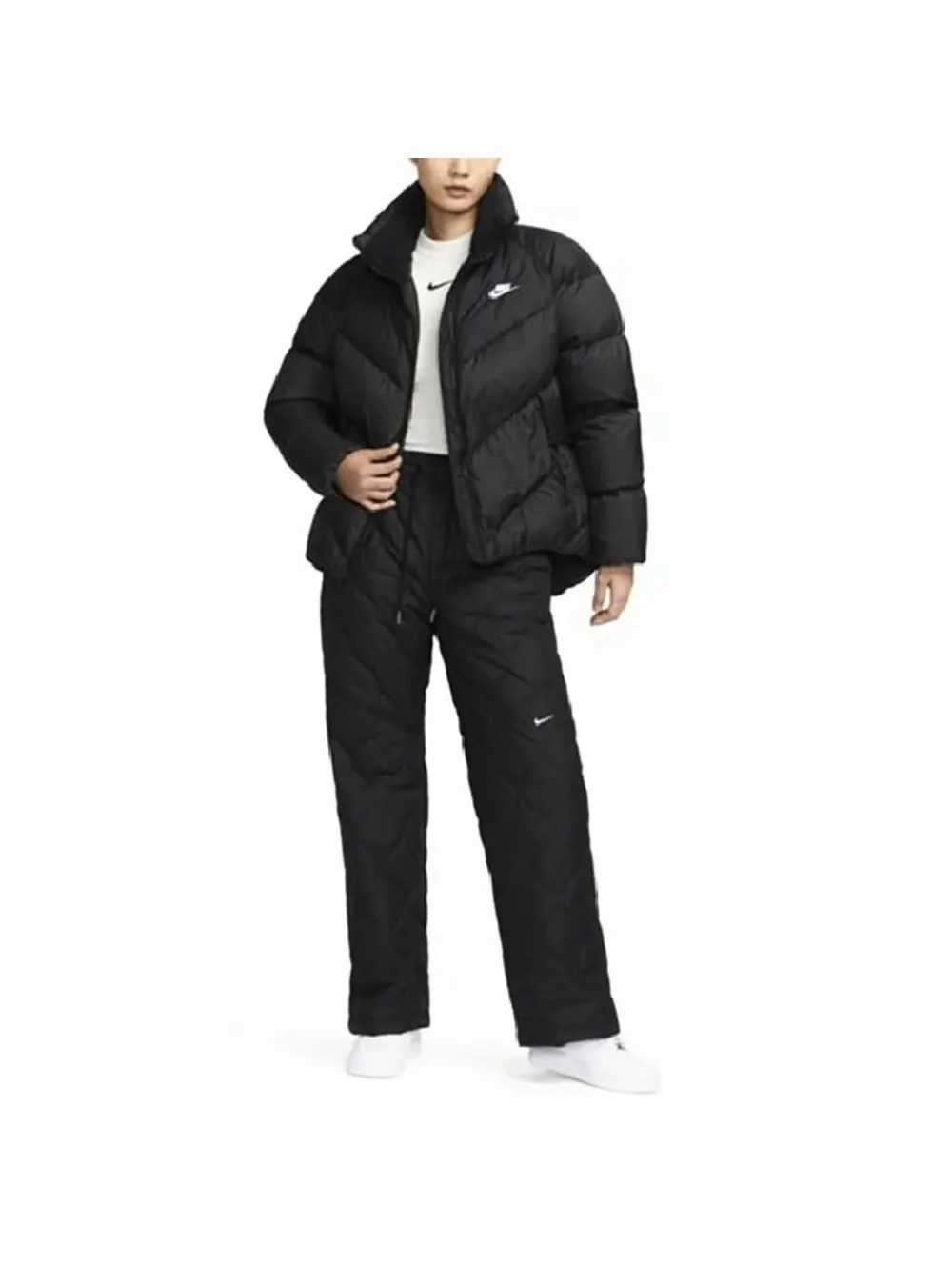 Пуховик Nike Sportswear Therma Fit Loose — изображение 5 из 5, черный