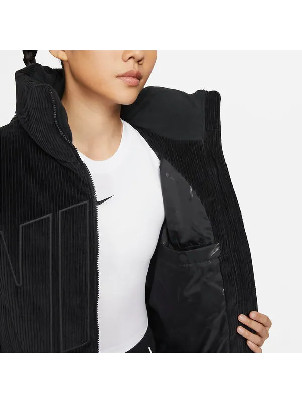 Куртка Nike Essential Therma Fit Oversize — изображение 4 из 4, черный