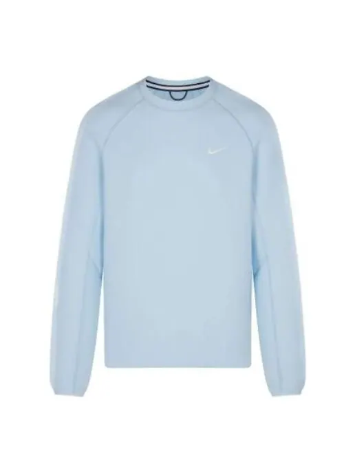 Рубашка x nocta drake tech fleece crew 'cobalt blue tint' Nike — изображение 1 из 2, синий/белый