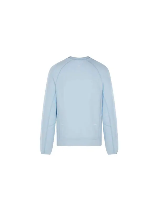 Рубашка x nocta drake tech fleece crew 'cobalt blue tint' Nike — изображение 2 из 2, синий/белый