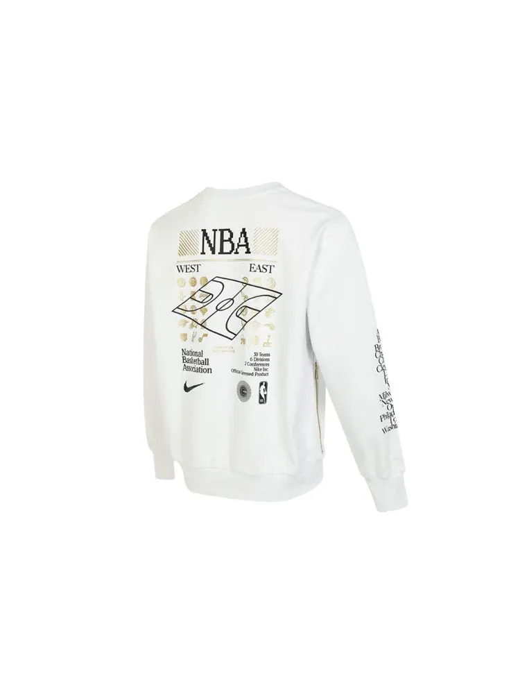 Спортивный топ Nike Team 31 Standard Issue Dri-FIT NBA Crew-Neck Top 'White' FD8469-121 — изображение 2 из 2, белый