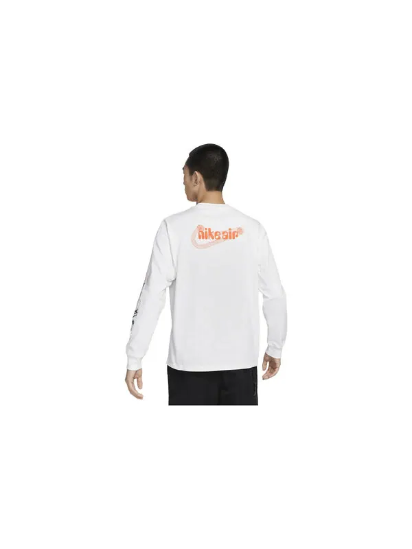 Футболка Nike Sportswear Tee 'White' — изображение 2 из 3, белый