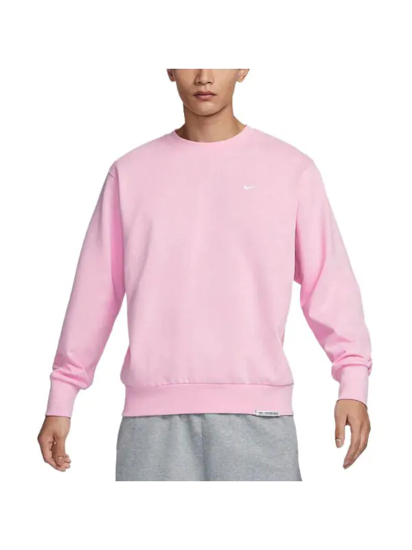 Толстовка Nike Standard Issue Basketball Hoodie 'Pink' — изображение 4 из 4, розовый