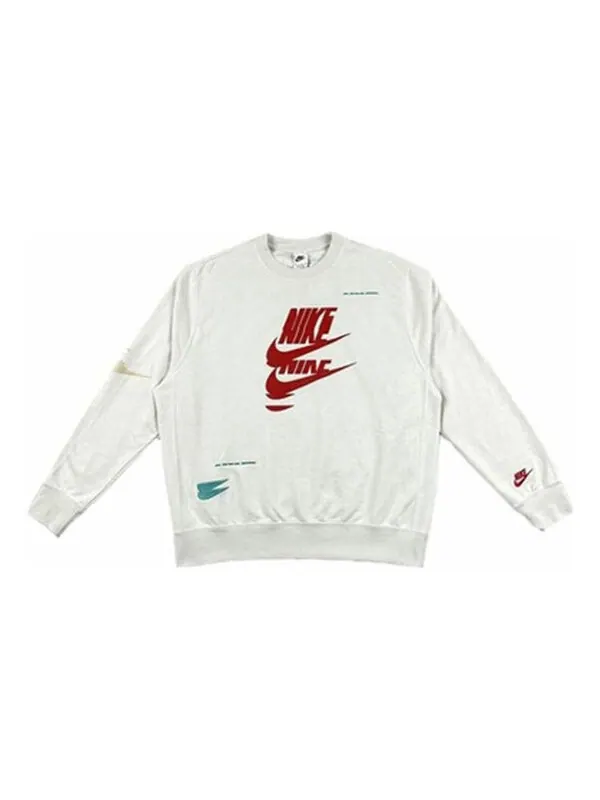 Толстовка Nike Casual Sweatshirt 'White' — изображение 1 из 2, белый