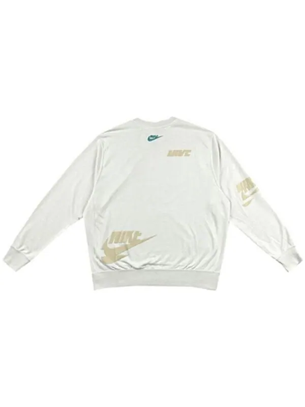 Толстовка Nike Casual Sweatshirt 'White' — изображение 2 из 2, белый