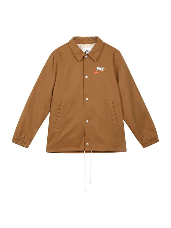 Куртка harrington coach jacket 'tan' Nike — изображение 1 из 2, бежевый
