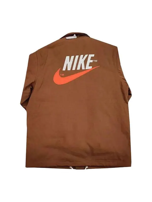 Куртка harrington coach jacket 'tan' Nike — изображение 2 из 2, бежевый