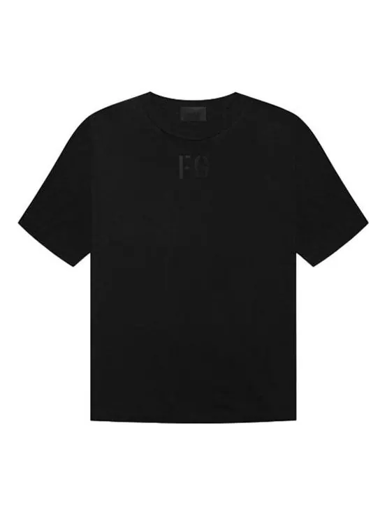 Футболка fg tee 'vintage black' Fear Of God — изображение 1 из 4, винтажный черный