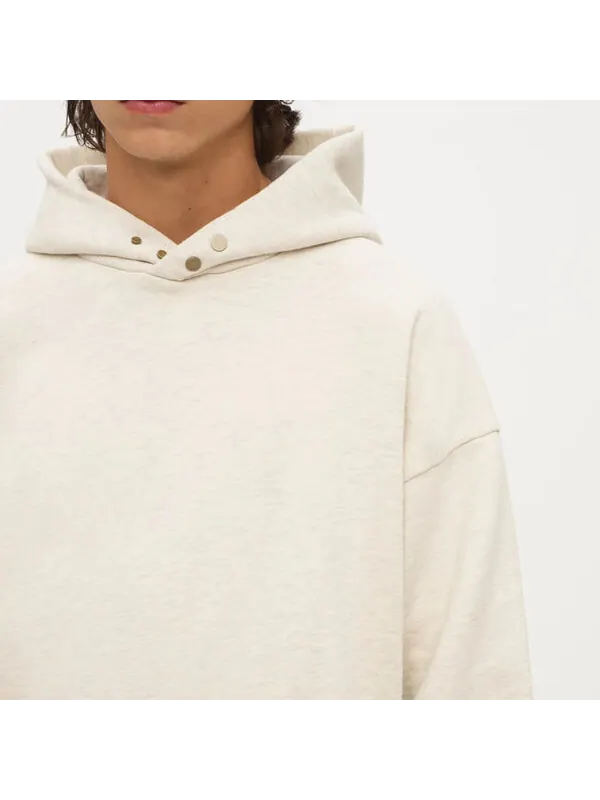 Толстовка fg hoodie 'vintage concrete white' Fear Of God — изображение 4 из 4, бежевый