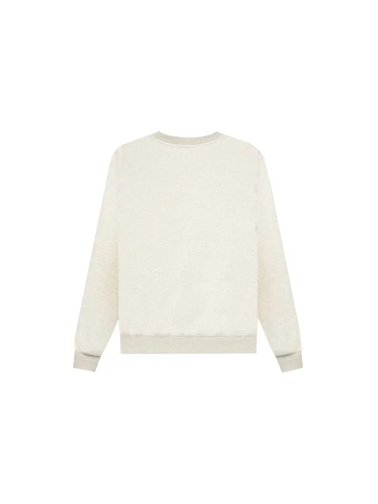 Рубашка Fear of God Inside Out Crewneck Sweatshirt 'Cream Heather' — изображение 3 из 3, бежевый