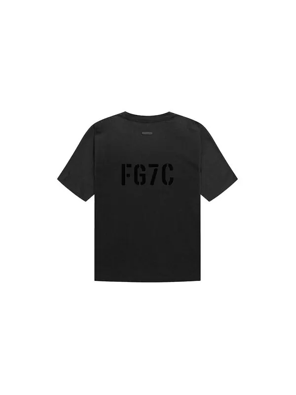 Футболка fg7c tee 'vintage black' Fear Of God — изображение 2 из 2, винтажный черный