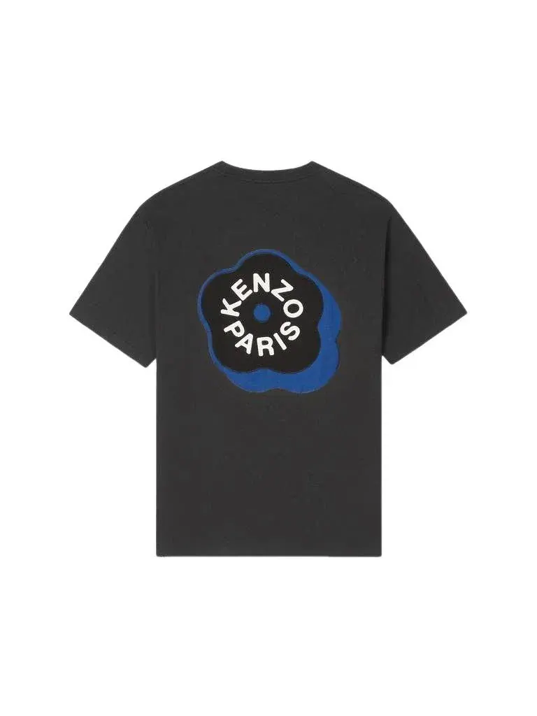 Футболка оверсайз KENZO Boke Flower 2.0 из хлопка, цвет «черный» FG55TS4024SG.99J — изображение 2 из 7