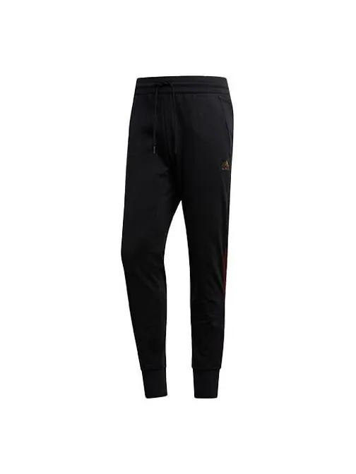 Спортивные штаны adidas Cny Spt Pant Basketball Sports Training Bundle Feet Long Pants Black — изображение 1 из 4, черный