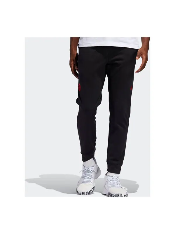 Спортивные штаны adidas Rose pant Basketball Sports Long Pants Black — изображение 1 из 4, черный