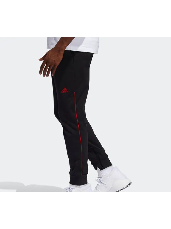 Спортивные штаны adidas Rose pant Basketball Sports Long Pants Black — изображение 2 из 4, черный