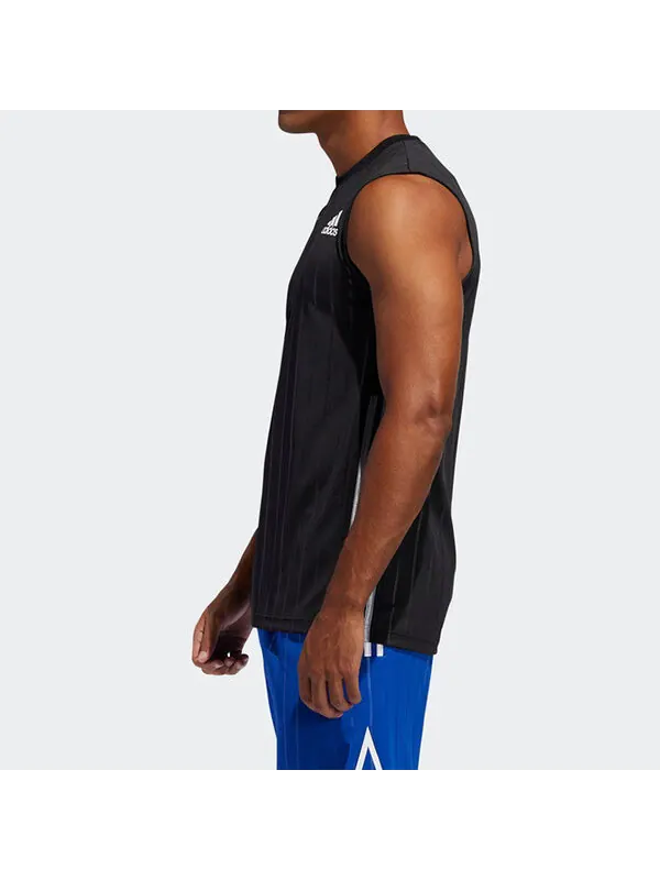 Майка adidas Tracy McGrady Basketball Training Vest Black — изображение 2 из 4, черный