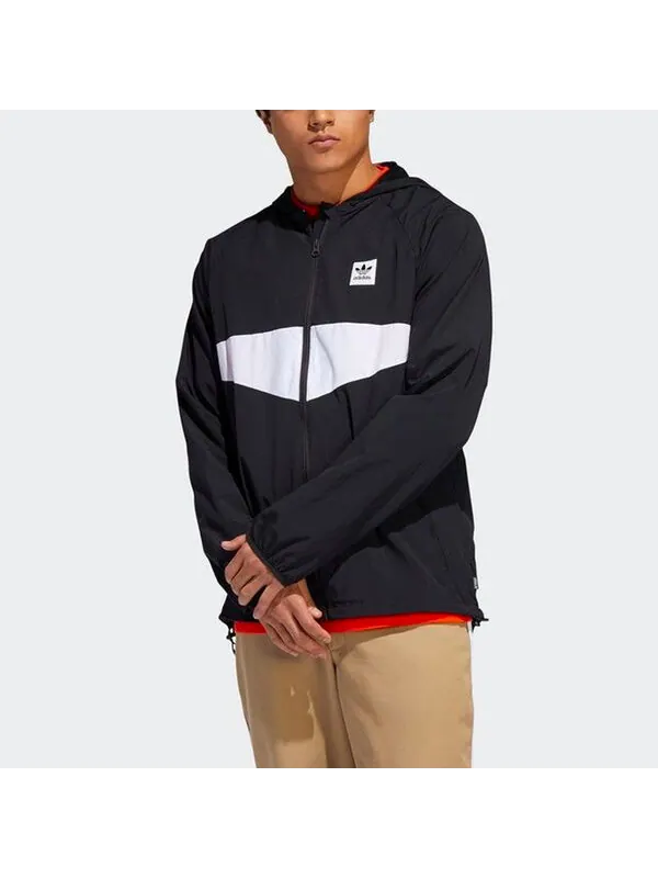 Куртка adidas originals Men's Dekum Packable Jacket Black — изображение 3 из 4, черный