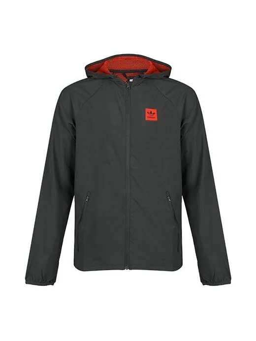Куртка adidas originals Men's Dekum Packable Dark Brown — изображение 1 из 2, коричневый