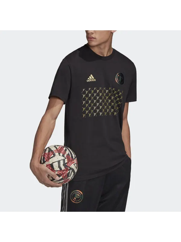 Футболка adidas Pp Gra Tee Soccer/Football Sports Training Short Sleeve Black — изображение 4 из 4, черный
