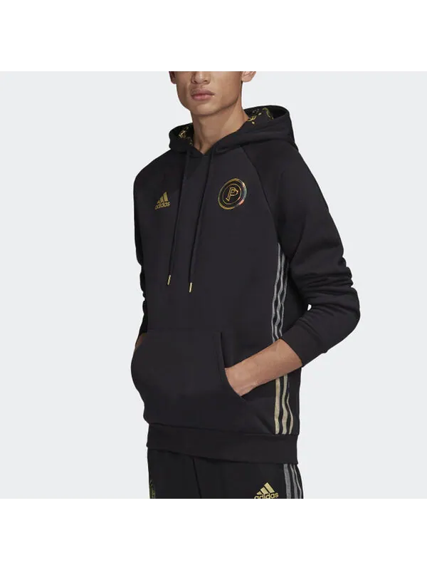 Толстовка adidas Pp Hoody Soccer/Football Sports Black — изображение 2 из 3, черный