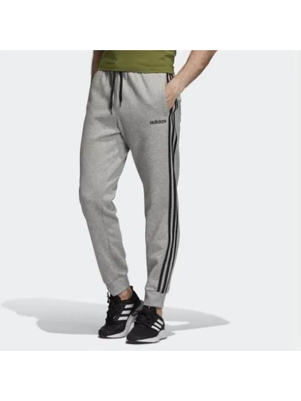 Спортивные штаны Men's adidas Casual Sports Bundle Feet Breathable Long Pants/Trousers Gray — изображение 3 из 4, серый