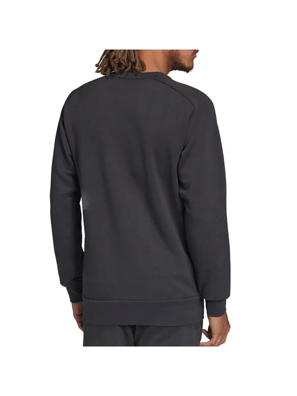 Толстовка Men's adidas Dfb Ssp Cr Swt Germany National Team Large Logo Round Neck Long Sleeves Black — изображение 4 из 4