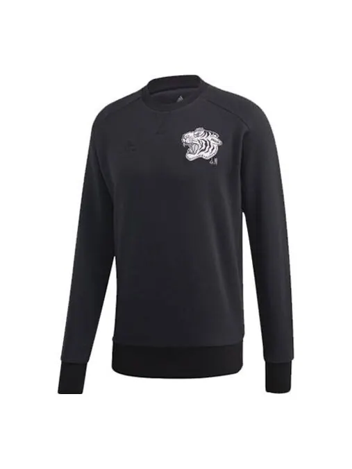 Толстовка adidas Juventus Soccer/Football Sports Pullover Knit Black — изображение 1 из 4, черный