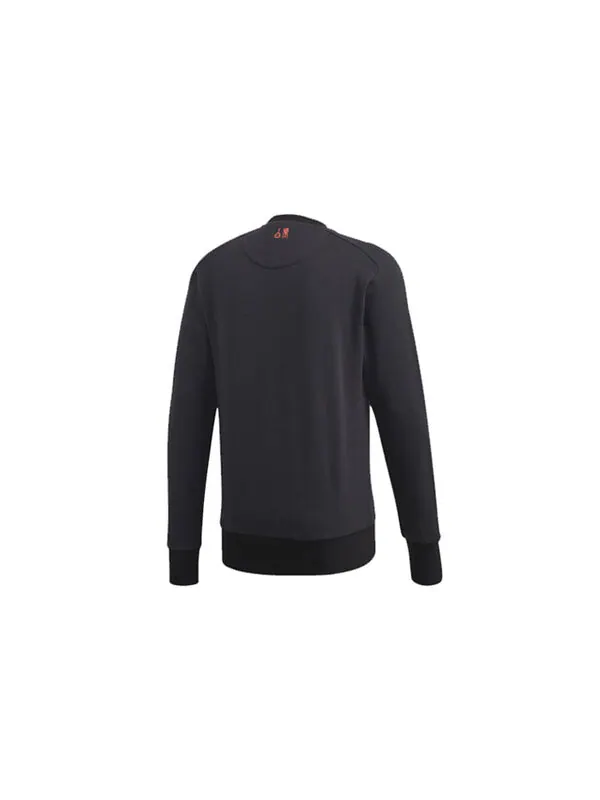 Толстовка adidas Juventus Soccer/Football Sports Pullover Knit Black — изображение 2 из 4, черный