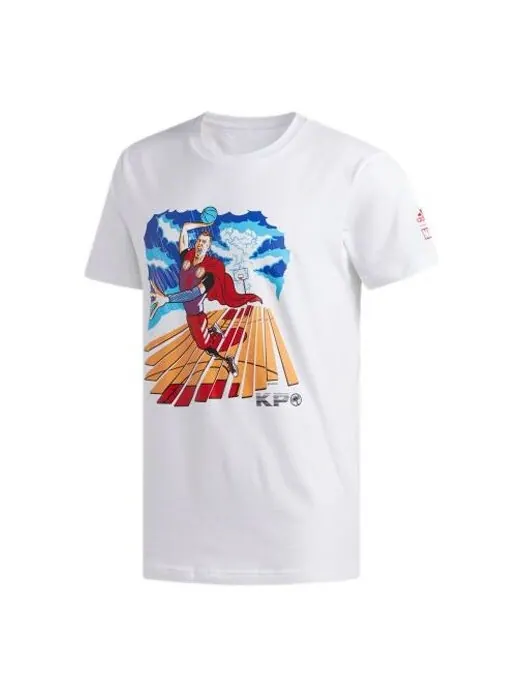 Футболка x marvel kp thor the avengers basketball short sleeve white Adidas — изображение 1 из 2, белый