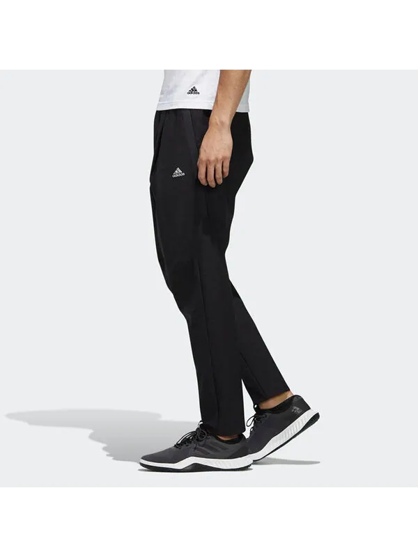 Брюки adidas Sports Running Training Breathable Casual Long Pants Black — изображение 4 из 4, черный