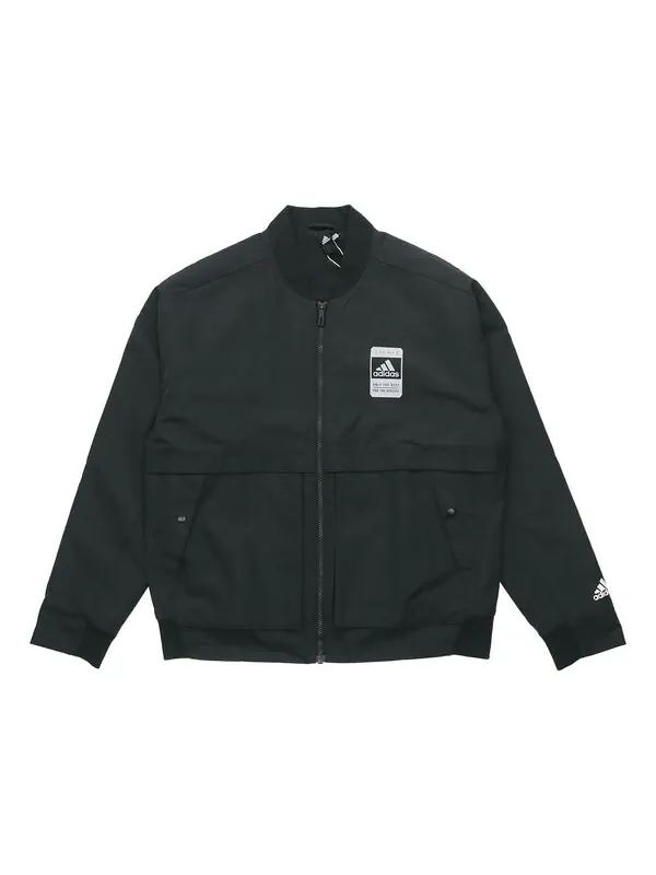 Куртка adidas U2 Jkt Bomb Fleece Lined Jacket — изображение 1 из 4, черный