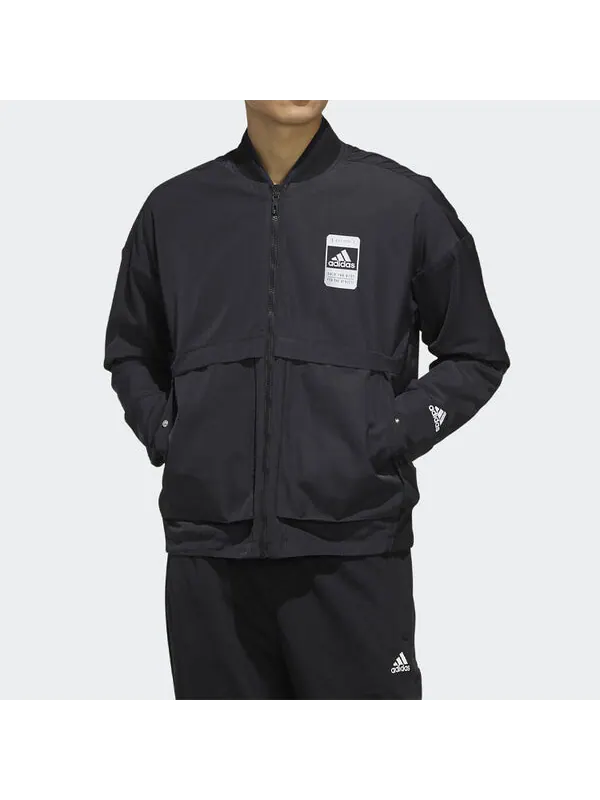 Куртка adidas U2 Jkt Bomb Fleece Lined Jacket — изображение 3 из 4, черный
