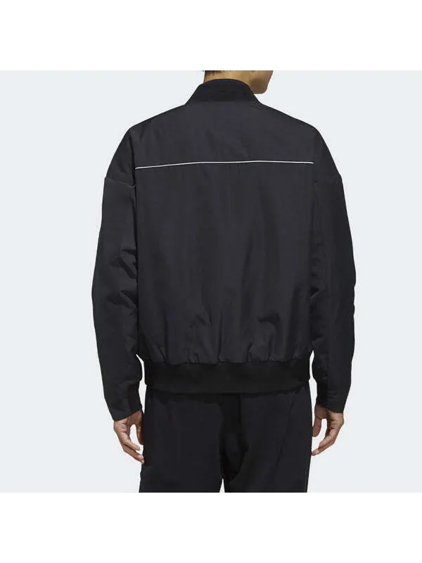 Куртка adidas U2 Jkt Bomb Fleece Lined Jacket — изображение 4 из 4, черный