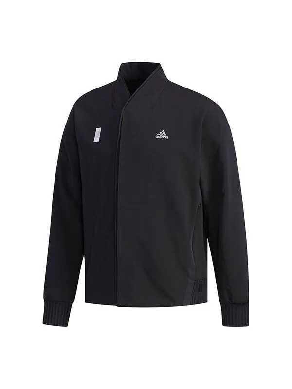 Куртка adidas Wj Jkt Warm Logo Print Sport Shuttle Jacket Men's Black — изображение 1 из 4, черный