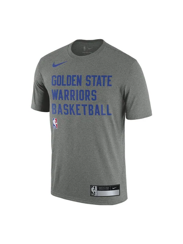 Футболка x nba golden state warriors dri fit тренировочная футболка Nike — изображение 1 из 1, серый