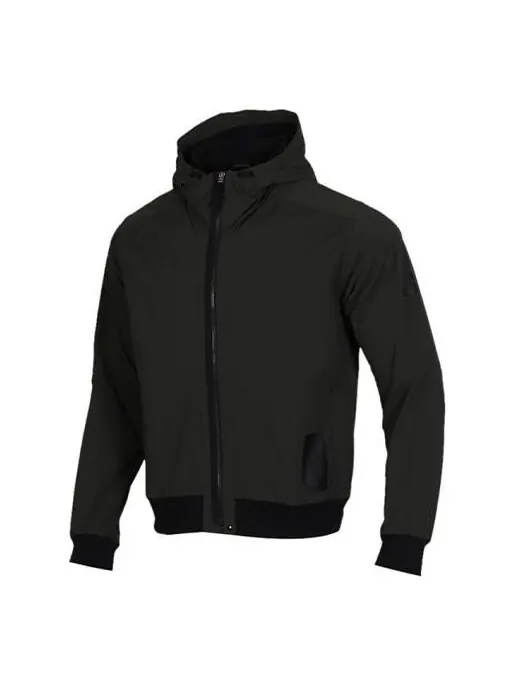 Куртка sports hooded jacket men dark brown Adidas — изображение 1 из 4, коричневый