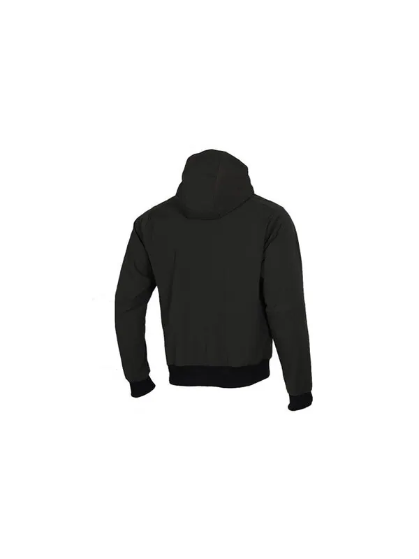 Куртка sports hooded jacket men dark brown Adidas — изображение 2 из 4, коричневый
