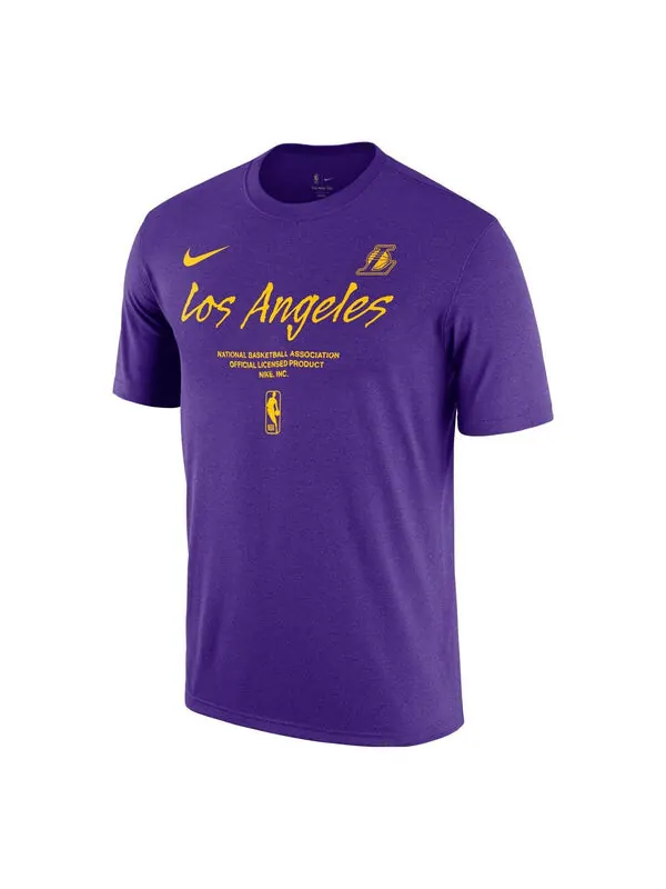 Футболка x nba essential футболка Nike — изображение 1 из 2, фиолетовый/желтый