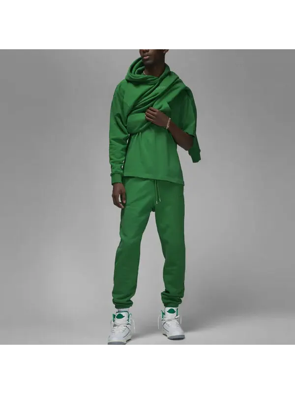 Штаны x трикотажные спортивные штаны с надписью Air Jordan — изображение 4 из 4, зеленый