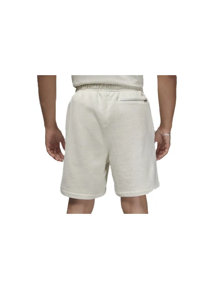 Спортивные шорты Air Jordan Wordmark Fleece Shorts 'Oatmeal Heather' — изображение 2 из 2, белый