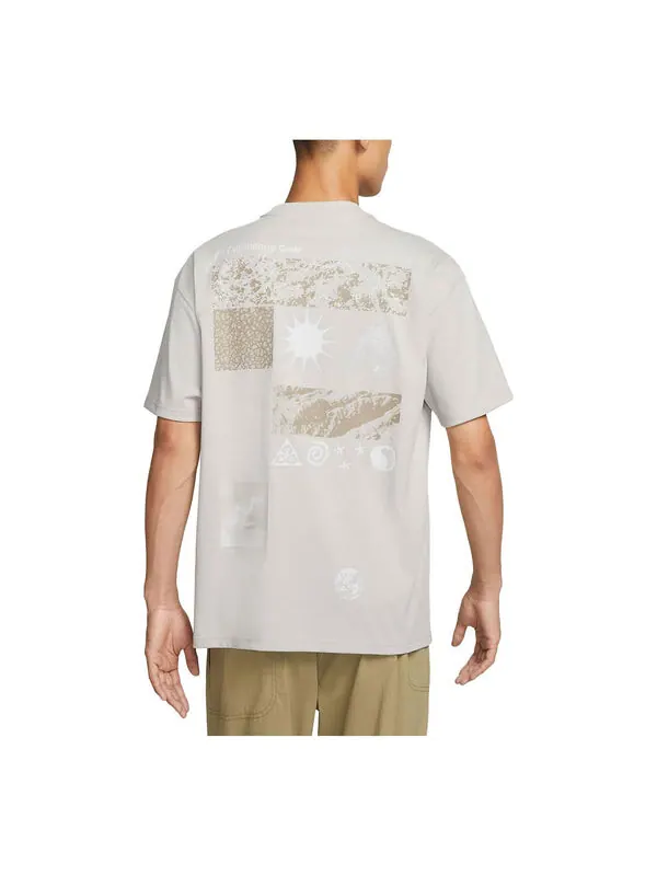Футболка Nike NRG ACG Lunar Change T-Shirt 'Grey' — изображение 1 из 2, серый