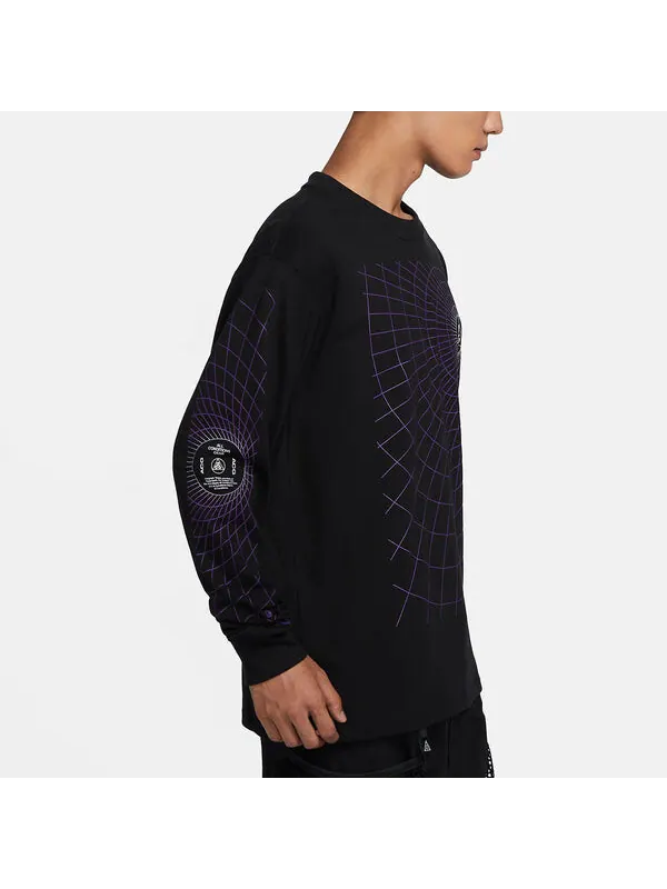 Футболка с длинным рукавом acg "manhole" Nike — изображение 3 из 3, черный