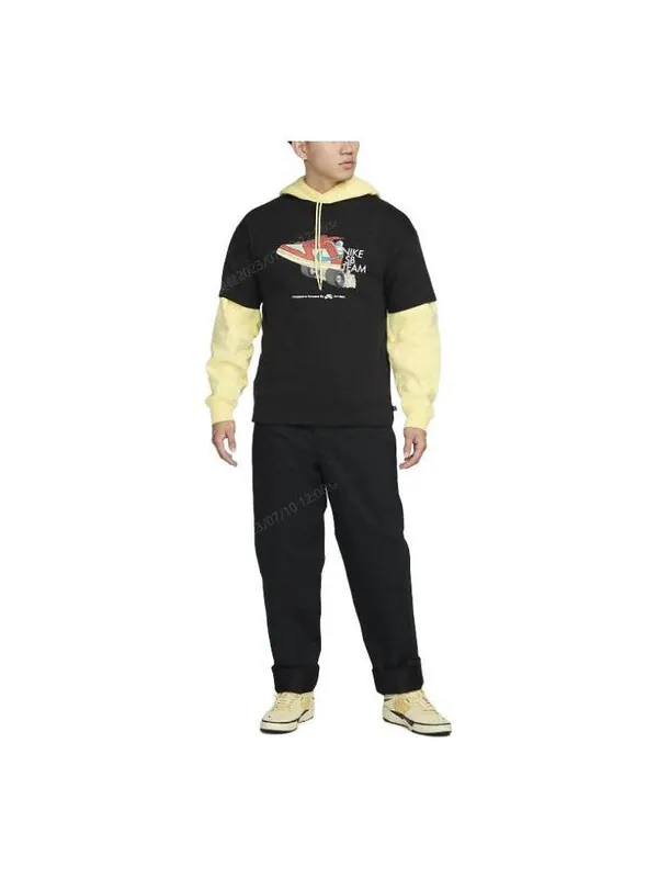 Футболка Nike SB Skate T-Shirt 'Black' — изображение 1 из 3, черный/мульти
